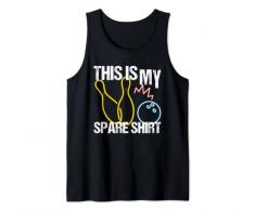 Divertente Bowling Bowler This Is My Camicia di ricambio Ciotola Pin Sport Canotta