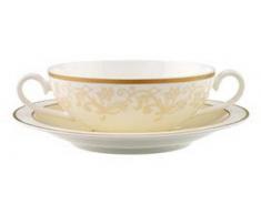 Villeroy & Boch Ivoire Tazza da Brodo Conper, 2 Pezzi, Porcellana Bone China, Multicolore
