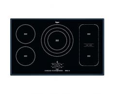 Whirlpool Europe PH ACM795BA Piano Cottura Induzione, Vetro, Nero, 51x86x5.6 cm