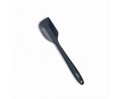 Lacor - 64464 - Spatola da cucina grigia, Spatola in silicone, Utensili da cucina, Manico ergonomico, Antiaderente, Resistente alle alte temperature, Lavabile in lavastoviglie, Lunghezza 27,5 cm