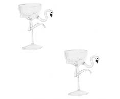 COHEALI 2Pcs Bicchiere Di Vino Rosso Decorazione Rosa Rosa Bicchieri Martini Rosa Bicchieri Vino Calice Di Vino Calice Di Champagne Margarita Vetro Bar Tazze Decorativo Tazza Di