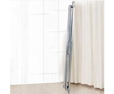 Stendibiancheria Stendibiancheria da pavimento a doppio palo Stendibiancheria da interno Stendino telescopico Stenditoio a pavimento per Interni ed Esterni ( Color : Silver , Size : 150*60*125cm )