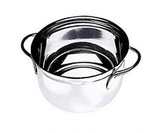 Mepra Legumiera senza Coperchio N.T., 28 cm, Acciaio Inossidabile 18/10