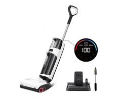 roborock Dyad Pro Aspirapolvere Senza Fili Wet Dry, 17000pa Aspirapolvere lavapavimenti Autoasciugante e Autopulente con APP intelligente e Doppio Serbatoio Dellacqua, per Pavimenti Duri