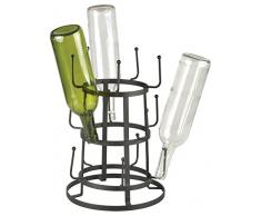 Esschert Design C2074 asciugatrice per Bottiglie, Acciaio Inossidabile, in Metallo