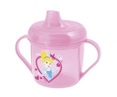 Lulabi disney princess e pet tazza secondi sorsi in polipropilene, rosa, 200 cc
