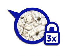 Swiffer Starter Kit Scopa con 1 Manico + 8 Panni di Ricambio, per Catturare e Intrappolare la Polvere