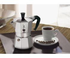 Bialetti Moka Express Caffettiera, Alluminio, Argento, 4 Tazze