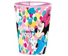 Little Flight Minnie Pappa Scuola, Pappa Mare Tazza Scuola Minnie,Bicchiere PLASTICA Rigida RIUTILIZABILE (1 Bicchiere in PLASTICA Rigida)
