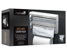 Kitchen Craft - Portarotoli in Acciaio Inossidabile Master Class, per Carta da Cucina, Pellicola e Alluminio