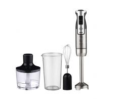 DCG Eltronic HM1112 - Frullatore ad immersione con accessori mini tritatutto frusta