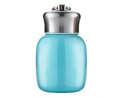 Piccola mini bottiglia di acqua isolata sottovuoto, portatile, a prova di perdite, tazza da viaggio in acciaio inox, per bambini e donne, per scuola, ufficio, pranzo, caffè, latte, tè taglia unica