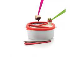 Lékué 0200265R10M017 - Contenitore per fonduta di cioccolato al microonde, in plastica