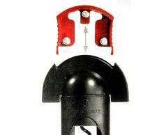 Victorinox Cavatappi con taglia stagnole nero/rosso