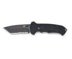 Gerber Coltello a serramanico Tanto, Lunghezza lama: 9,66 cm, 06 Fast AO Folder, Acciaio inox, Nero, 31-003637