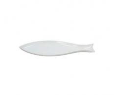 Tognana Porcellane ONA050 Piatto Pesce Piano 37, Bianco