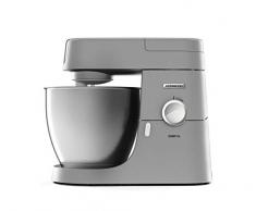 Kenwood KVL4170S Impastatrice Planetaria Chef XL, Robot da Cucina Mixer, con Frullatore e Tritacarne, 1200 W, 6.7 Litri, Acciaio, Argento