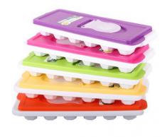 Demirel Plastik - Stampo per cubetti di ghiaccio, con coperchio