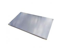 Mistermoby SPIANATOIA Tagliere Inox 100X60CM con Bordo Deluxe +Spessore E ANTITAGLIO Il Top
