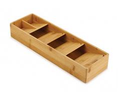 Joseph Joseph DrawerStore Portaposate compatto in bambù