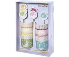 Birkmann 442184 Bicchieri da Forno Vintage, con Scritta Memories