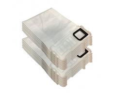 12 Sacchi/Sacchetti (Microfibra) per aspirapolvere Vorwerk Folletto Kobold VK 135, 136, VK135, VK136