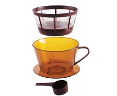 Kitchen Craft LeXpress Set filtro caffÃ¨ e cucchiaio dosatore