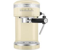Kitchen Aid Macchina da caffè a pressione ARTISAN 5KES6503 – Crema – Corpo in metallo 5KES6503EAC