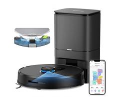 360 Botslab S8 Plus Robot Aspirapolvere Lavapavimenti con Svuotamento Automatico Polvere 4L, 2700Pa, Navigazione LiDAR, Mappatura Multi Piano, Rilevamento Moquette