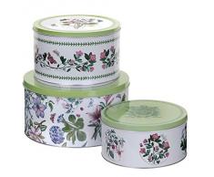 Portmeirion Botanic Garden - Set di 3 stampi per dolci