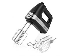 Princess Frusta Elettrica Power 500, 500 watt, 3 beccucci, 5 velocità di miscelazione, Sbattitore con custodia