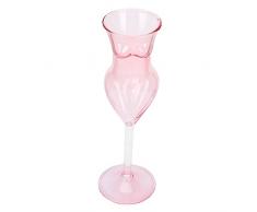 BESTonZON Bicchiere Di Vino Umano Bicchieri Di Vino Bianco Tumbler Nudo Portacandele Chiari Arredamento Di Nozze DEpoca Mini Tumbler Portacandele Di Cristallo Ornamento Di Calice Tazza Per