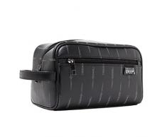 Sourpuss – Uomo Rockabilly Toilette coltello a serramanico – Kustom kreeps Switc hblades cultura borsa nero circa 24 x 14 x 14 cm