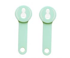 UPKOCH 1 Set 2Pcs Grattugia Per Fagioli Sbucciatore Per Aglio Affettatrice Per Affettatrice Per Aglio Affettatrice Per Fagioli Spugna Affettatrice Per Fagioli Verdi Francese Per