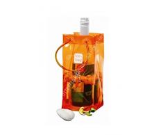 SECCHIELLO Borsa portaghiaccio ICE BAG® arancio orange pvc vino