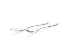 Kerafactum 1 posate da pesce pesce coltello & Forchetta Pesce Spezial Forchetta per il pesce coltello – Posate Liselle