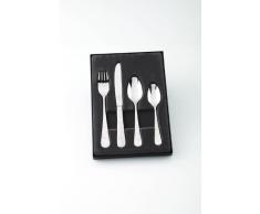 Zwilling 07010-210-0 Grimm le Fiabe, Set Posate per Bambini, Acciaio Inox, 4 Pezzi