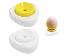 Uovo Punch,Uovo Piercer,Foro Puncher,Portauova,Tagliauova,Frusta Uovo Puncher,Punch Utensile da Cucina Semi-Automatico,Frullino per le Uova per Frullino le Uova da Cucina,5,5 cm,2 Pezzi