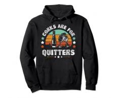 Sughi sono per quitters vino rosso degustazione bicchiere da vino bianco Felpa con Cappuccio