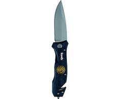 KWB 014710 - Coltello da tasca Emergency (con lama 90 mm, taglia cinture e rompivetro), 1 pezzo