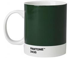 Copenhagen design Pantone Mug, Coffee/Tea Cup, fine China (Ceramic), 375 ml, Dark Green, 3435 C, Porcellana, One Size