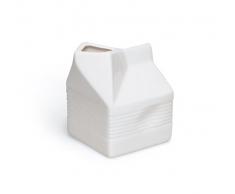 Excelsa Brick Lattiera, 250 ml, Ceramica, Bianco