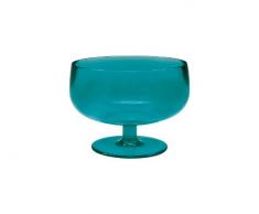 zak!! - Coppetta per Gelato impilabile, Diametro 10 cm, Colore: Blu Mare