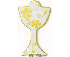 DECORA Tagliapasta Calice, Plastica, Giallo, 10.5 x 2.2 cm