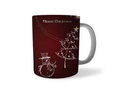 Tazza di Natale Idea Regalo Natalizia Mr Snowman