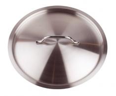 Pentole Agnelli COIX3129E18 Coperchio con Ponticello in Acciaio, 18 cm