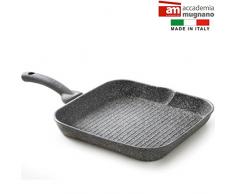 Bistecchiera in Pietra Antiaderente Antigraffio 24 x 34 cm Cuore di Pietra