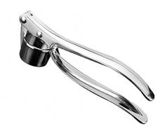 LEDLUX Spremiaglio, Schiaccia Aglio Manuale, Spremi Aglio In Acciaio Inox, Garlic Press Professionale (Acciaio inossidabile)