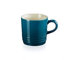 Le Creuset Tazza cappuccino London in gres vetrificato, 200 ml, Deep Teal, 70303206420099