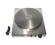 YFSDX Macchina per crepes elettrica commerciale 220V Diametro 40cm Piastra in ferro da forno per pancake Pancake multicereali elettrico commerciale